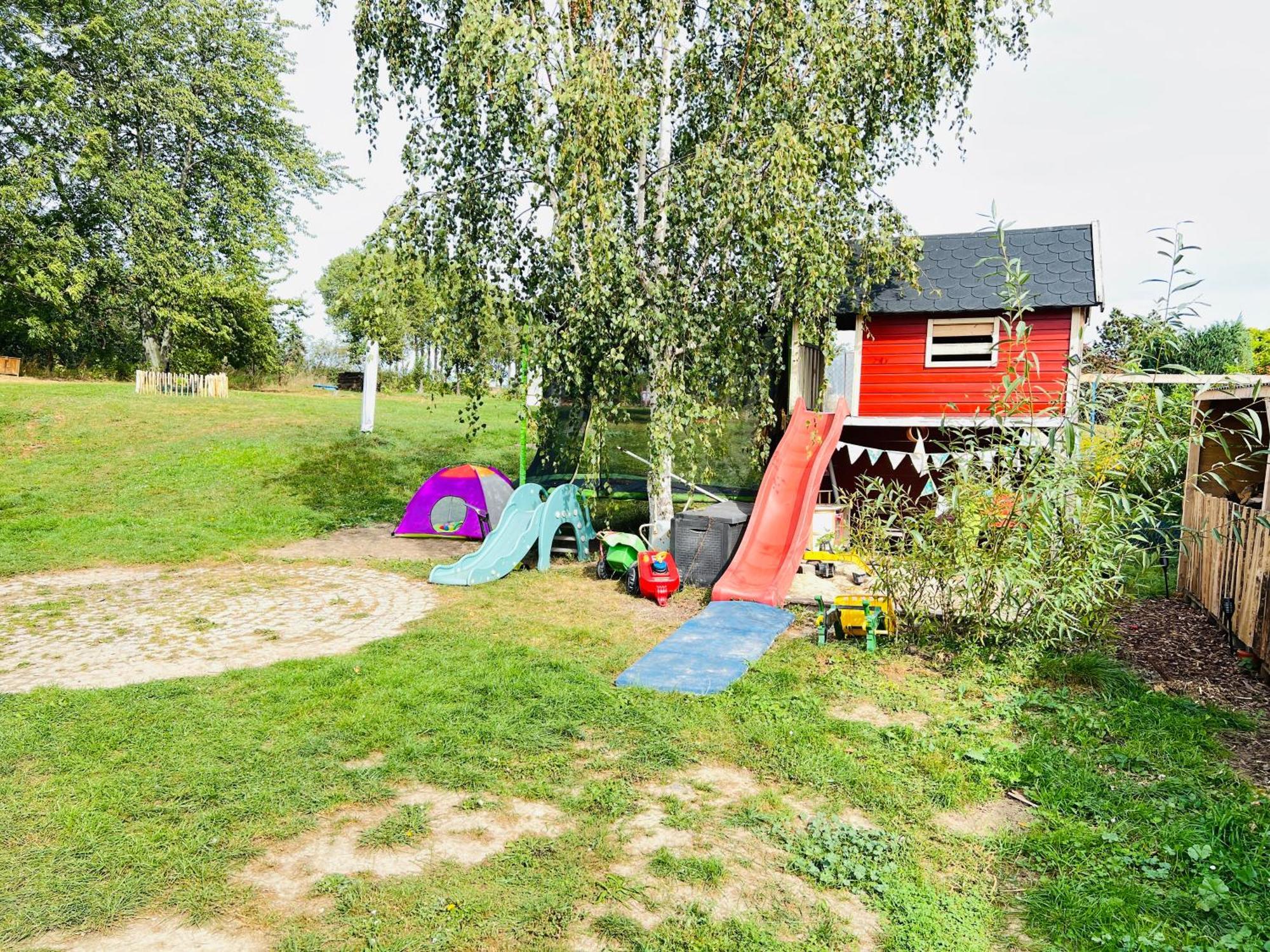 Villaharmony Wartet Auf Familien Mit Hund! Lommatzsch Luaran gambar